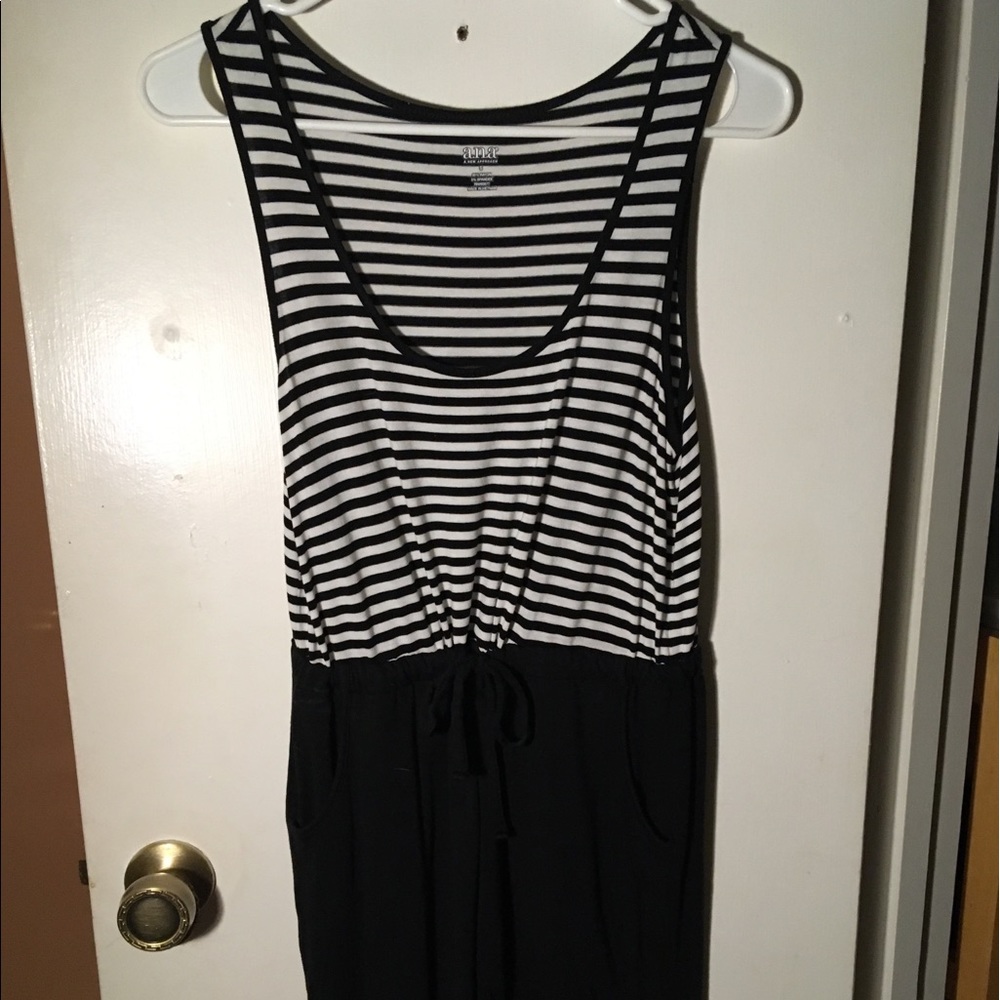 ANA tank dress with tie and POCKETS!